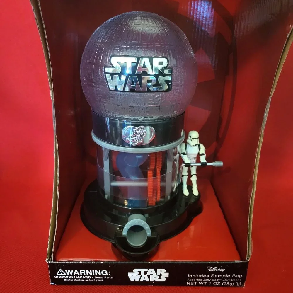 Star Wars Jelly Bean Machine Bean Candy Dispenser Stormtrooper No Sample Candy B